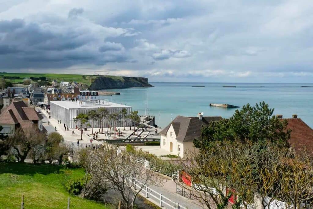 Le nouveau musée du débarquement à Arromanches