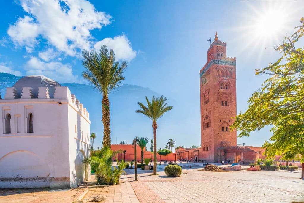 La mosquée Koutoubia à Marrakech
