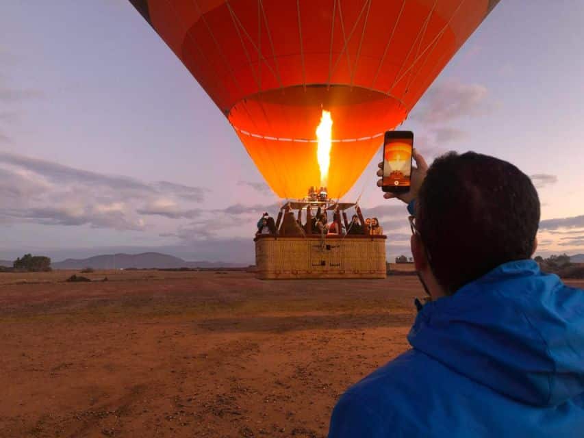 Survol de Marrakech en Montgolfiere