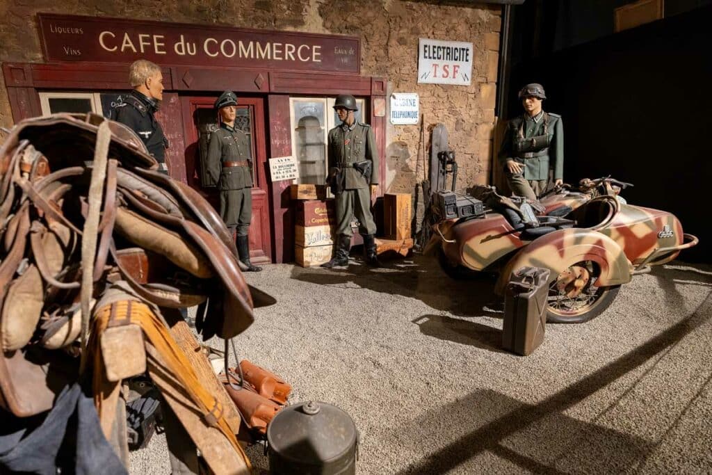 Le victory museum de Carentan reproduit des scènes très réalistes de la guerre