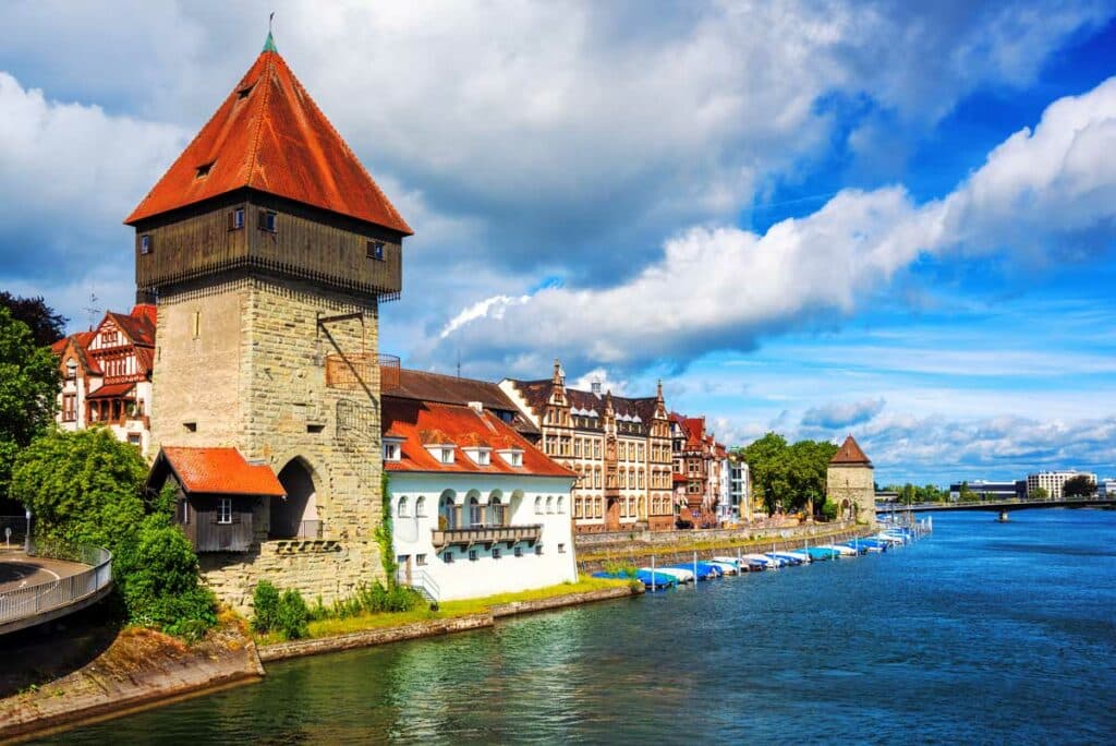 La porte du Rhin à Constance