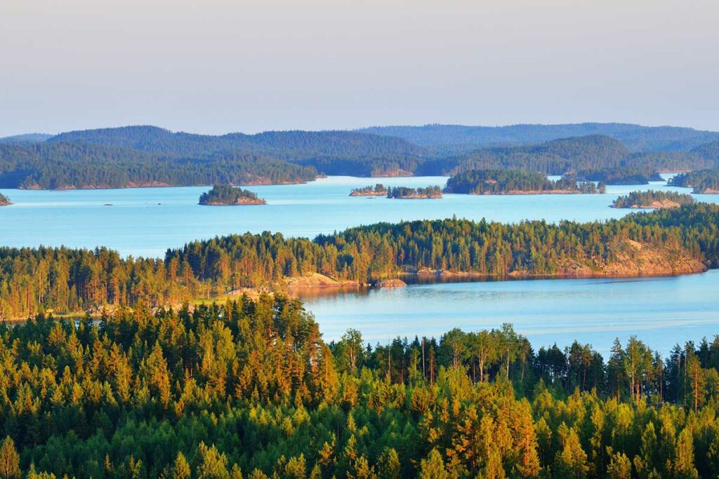 Le lac Saimaa est le plus grand lac de Finlande