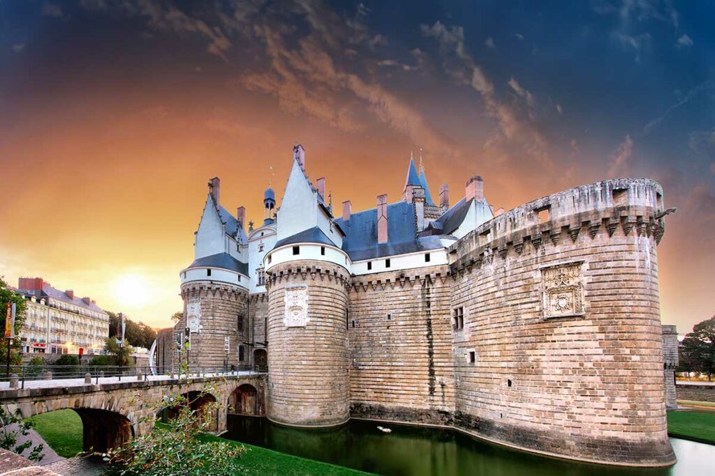 Le château des ducs de Bretagne à Nantes