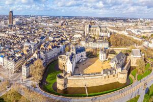 Le chateau des ducs de Bretagne à Nantes