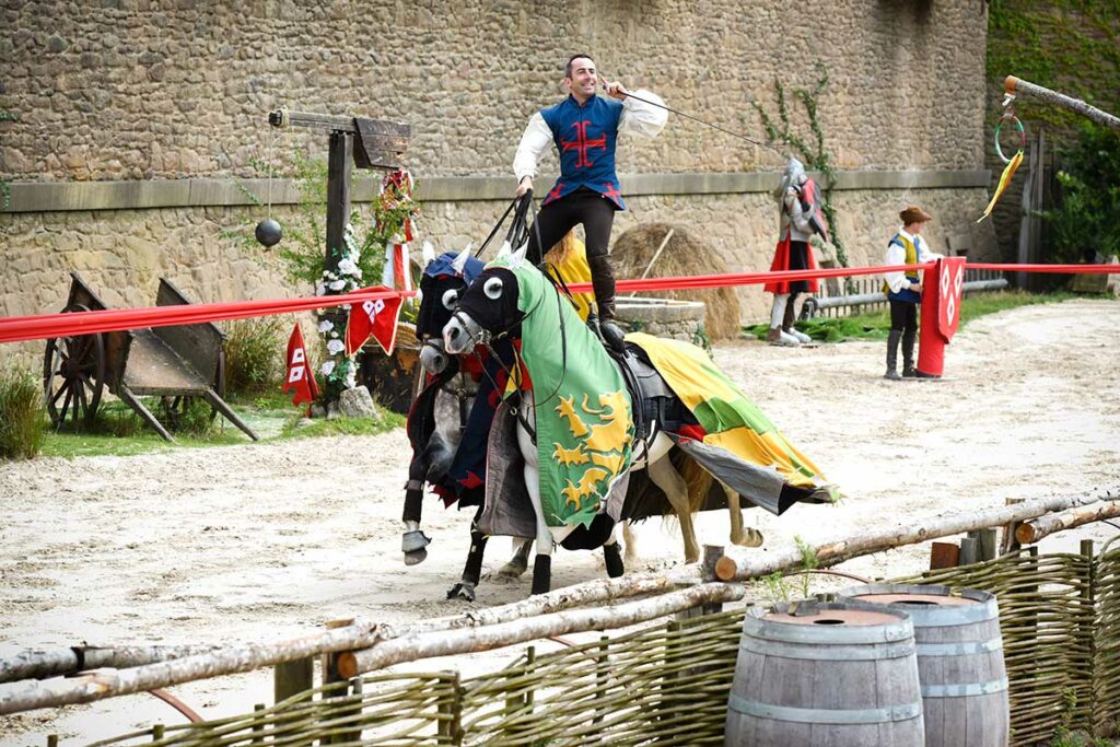 Spectacle médiéval au Puy du Fou