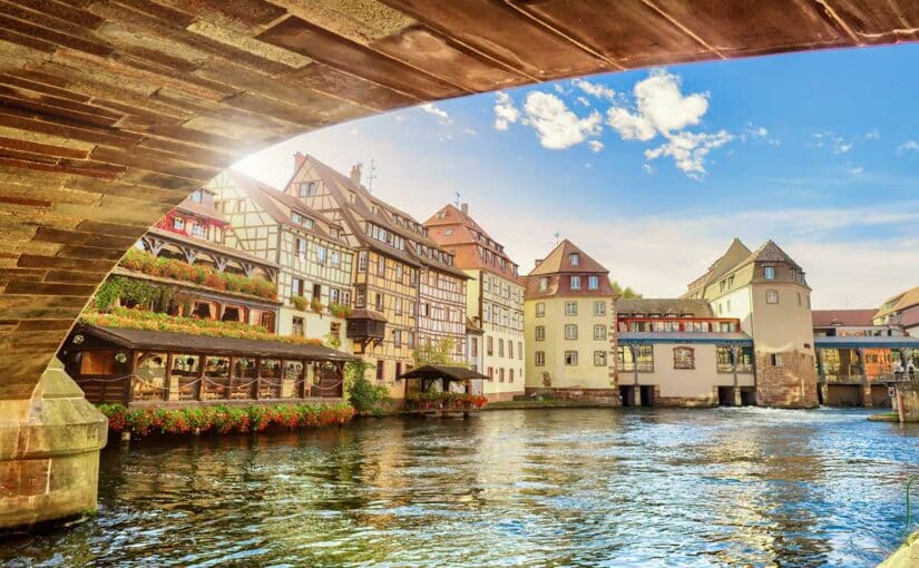 Quartier de la Petite France à Strasbourg
