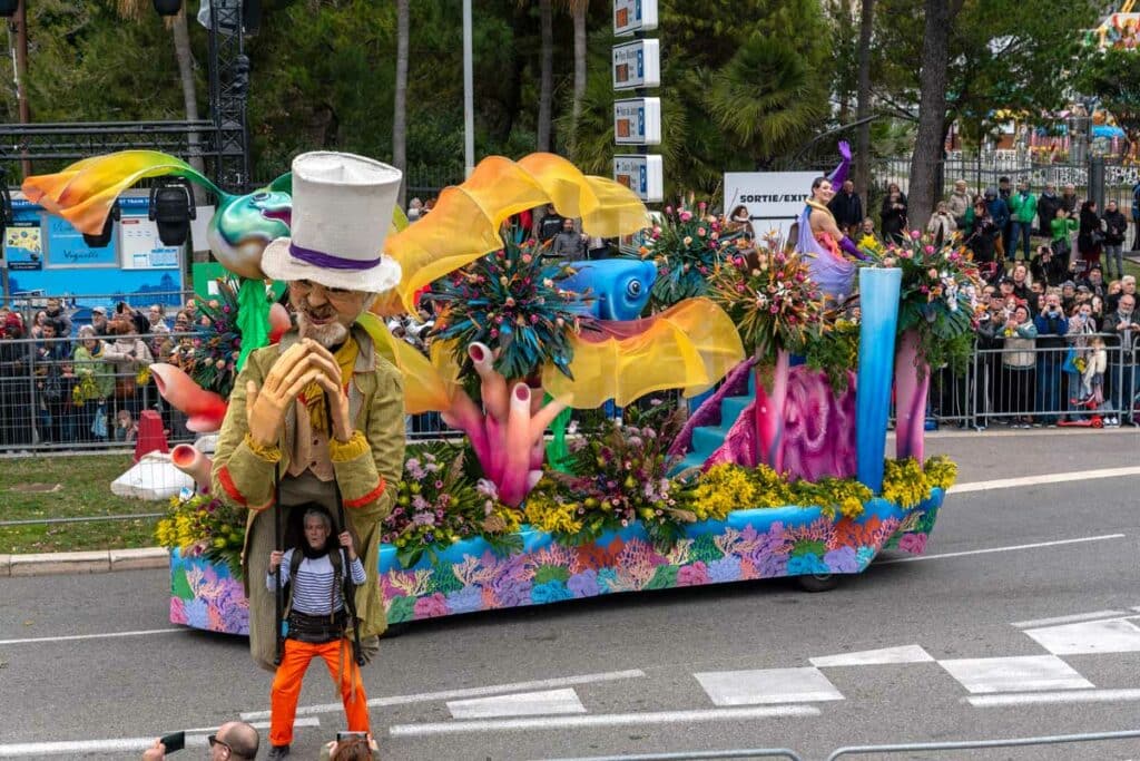 Bataille des fleurs Nice 2025