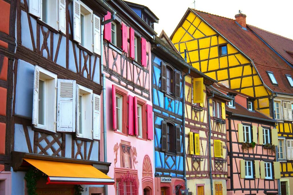 Maisons à colombages à Colmar