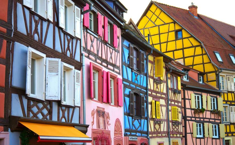 Maisons à colombages à Colmar