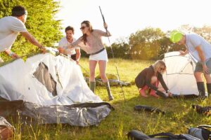 Camping entre amis