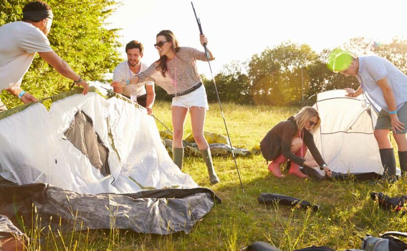 Camping entre amis