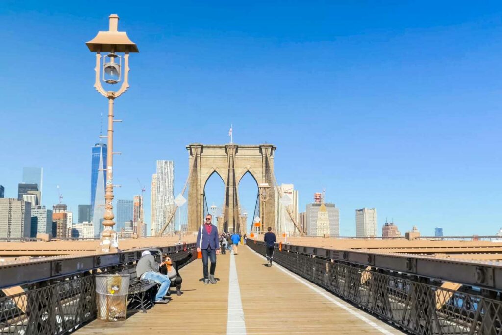 Traverser le Brooklyn Bridge à pied