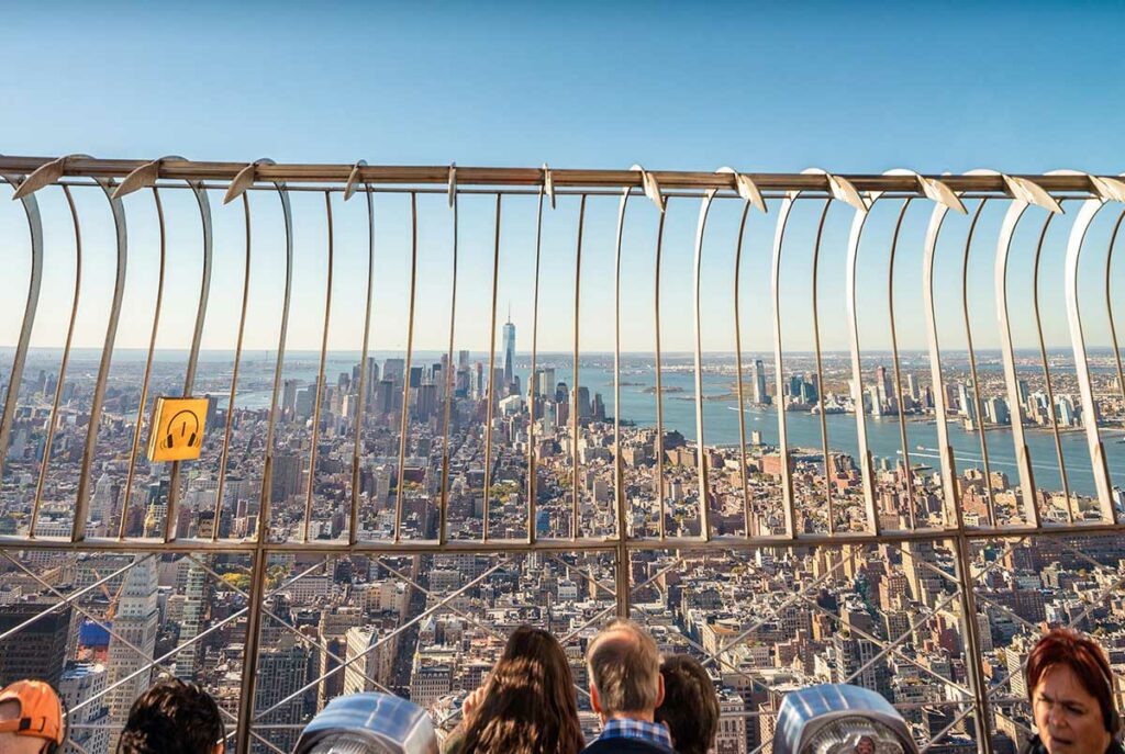 Vue de New York depuis l'Empire State Building