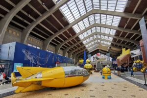Hall de la gare maritime de la cité de la mer