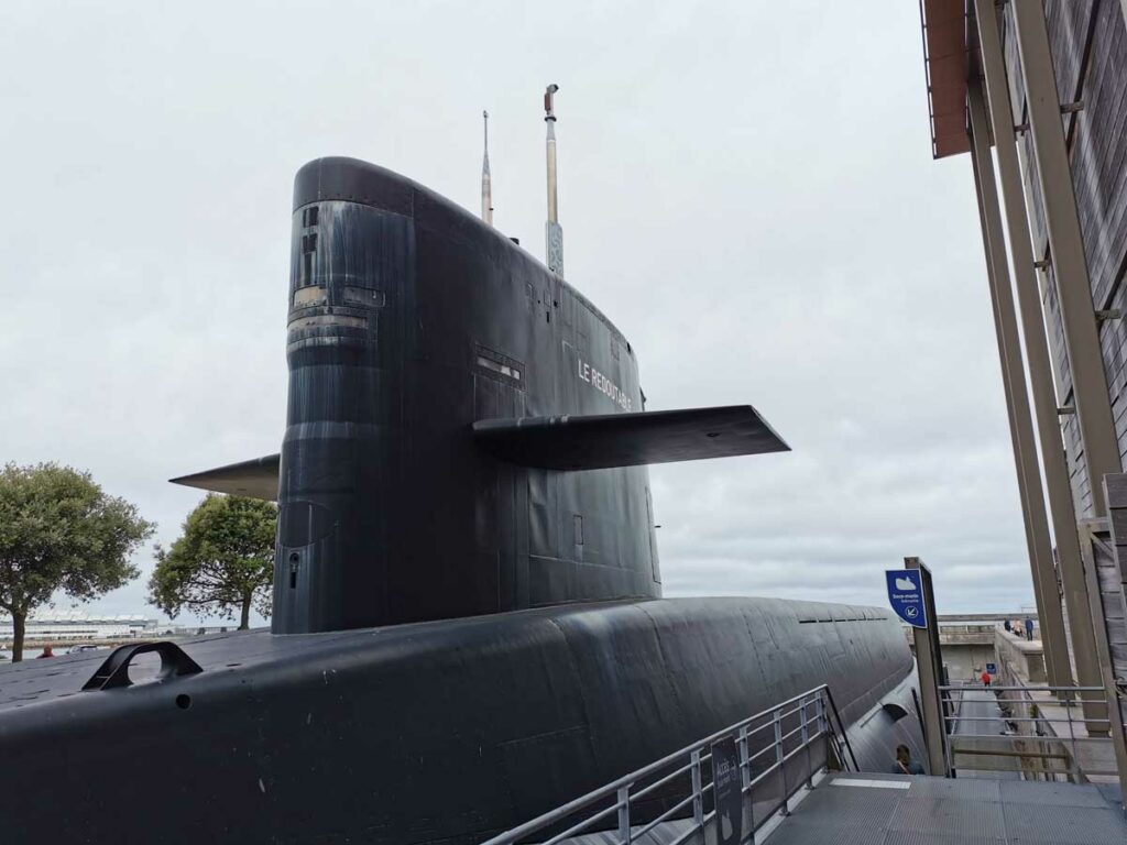 Le sous-marin Le Redoutable à la Cité de la Mer de Cherbourg