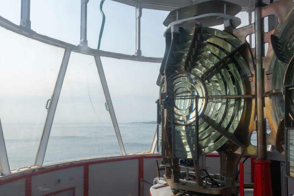 La lentille du phare de Gatteville