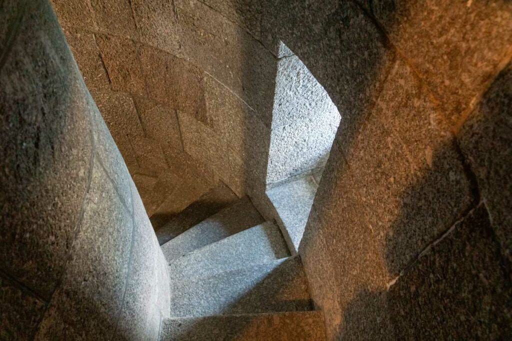 L'escalier du phare de Gatteville