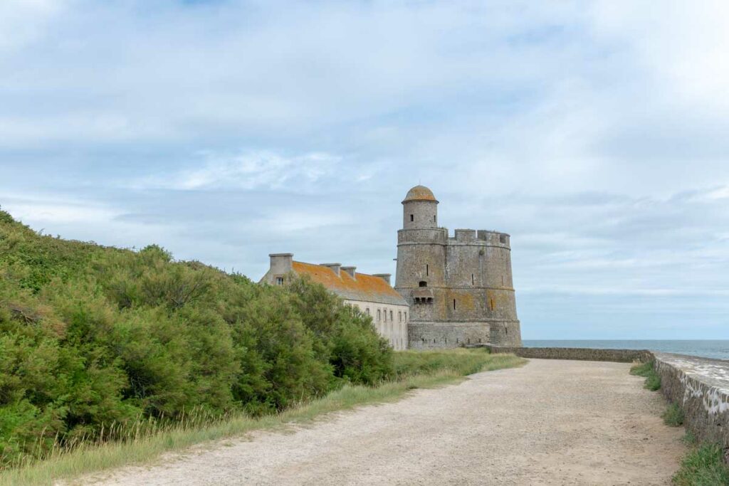 La Tour Vauban sur l'île de Tatihou