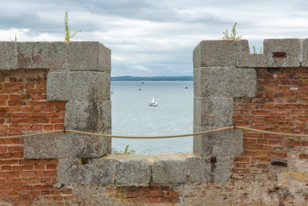 Sommet de la tour Vauban à Tatihou