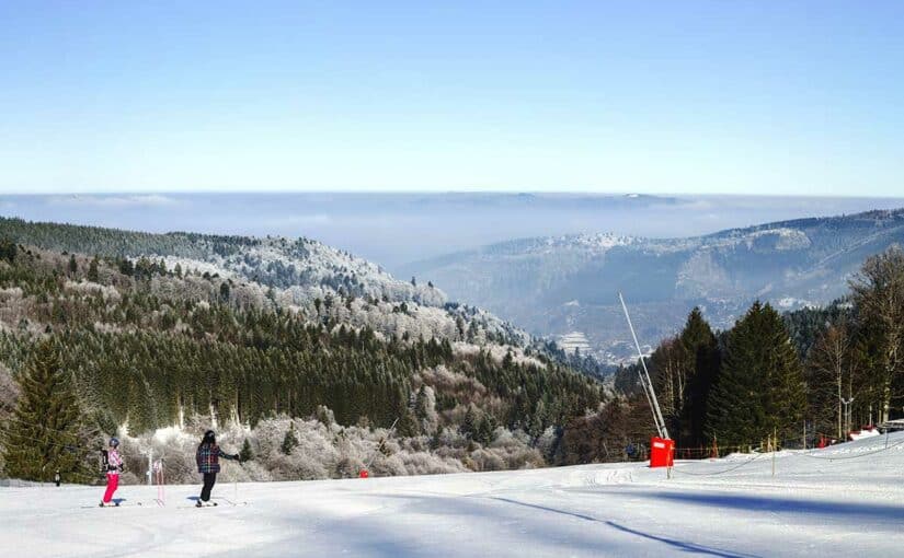 faire du ski dans les Vosges