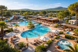 Camping de luxe avec parc aquatique